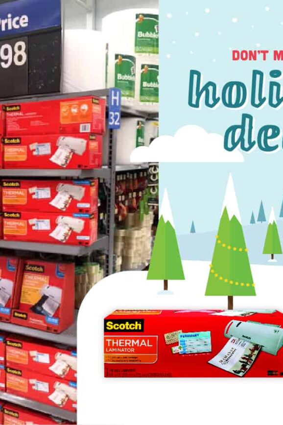 3M Scotch Laminators/Pouches On Rollback At Walmart #LaminateWithScotch #ad