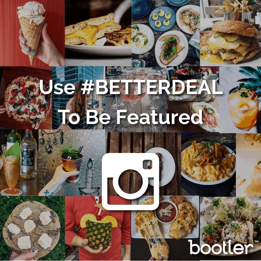 Bootler – The NEW Way To Order Dine-In Delivery #GoBootler #Food #ad Bootler Instagram SquareCollage-01