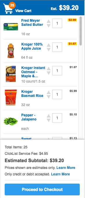 Fred Meyer’s ClickList Helps Me Stay On Top Of Life!