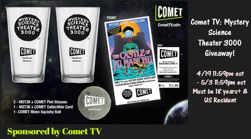 Comet TV: Mystery Science Theater 3000 #Giveaway