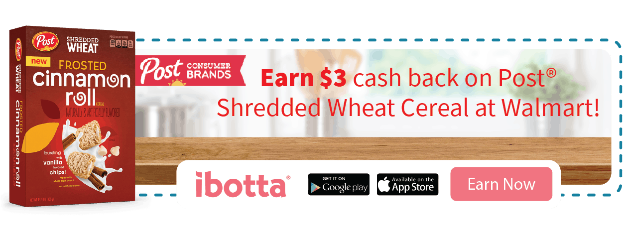 More Great Deals On Post Shredded Wheat With Ibotta #PerfectionWithPost #CerealAnytime #ad