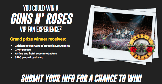 Shop Walmart For Your Next Oil Change and You Could Fly Away To See Guns N’ Roses #AD #DotComDIY