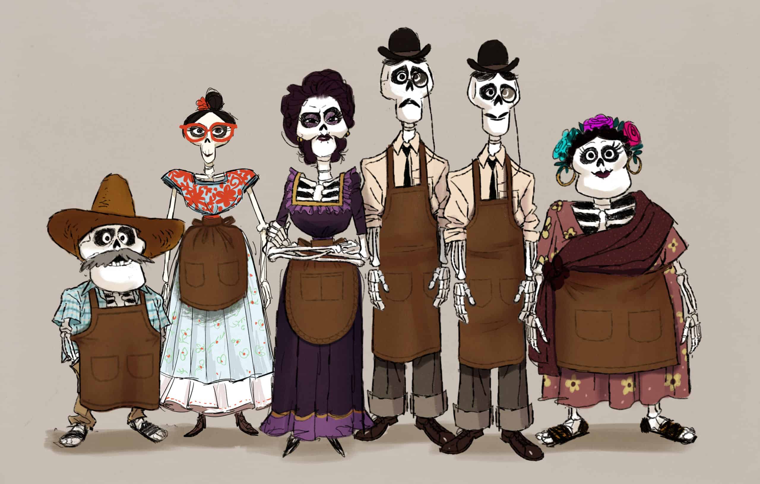 10 Things The Creators Of Coco Had To Decide While Creating The Coco Skeletons And Bring Them To Life #PixarCoco #pixarCocoEvent