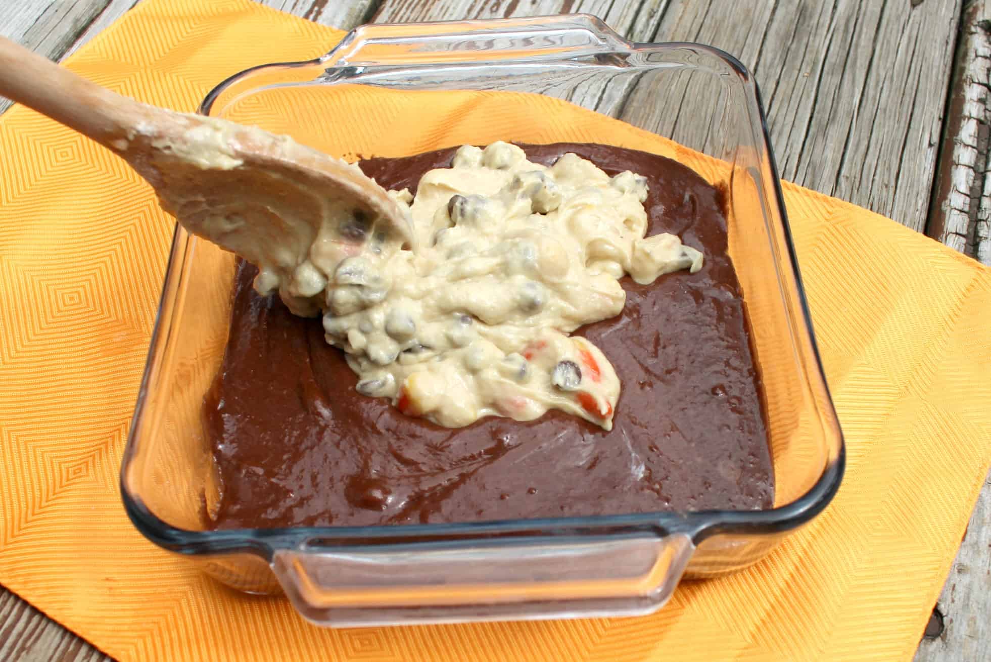 How To Make Easy Candy Corn Brookies How To Make Easy Candy Corn Brookies