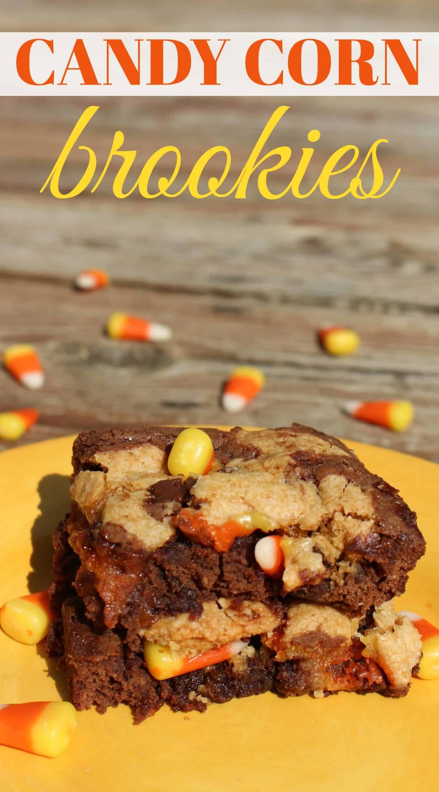How To Make Easy Candy Corn Brookies