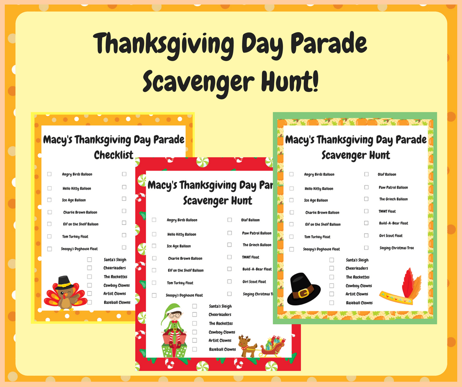 Why Macy’s Thanksgiving Day Parade Is Our Go To Family Tradition -Plus FREE Parade Scavenger Hunt Printables #AD #MacysParade Macy's Parade