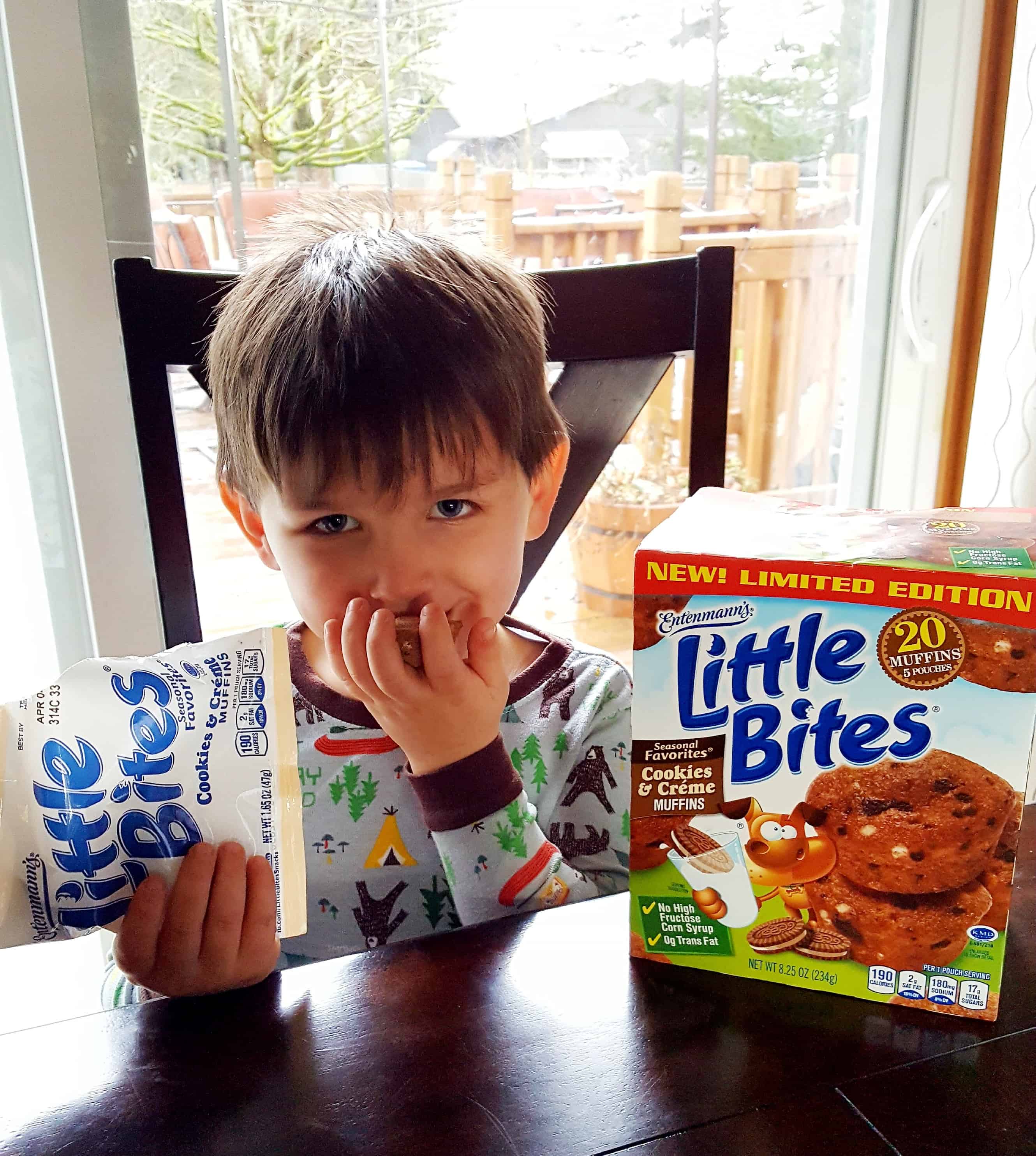 NEW! Entenmann’s® Little Bites® Cookies & Crème Muffins #AD #LoveLittleBites NEW! Entenmann’s® Little Bites® Cookies & Crème Muffins #AD #LoveLittleBites