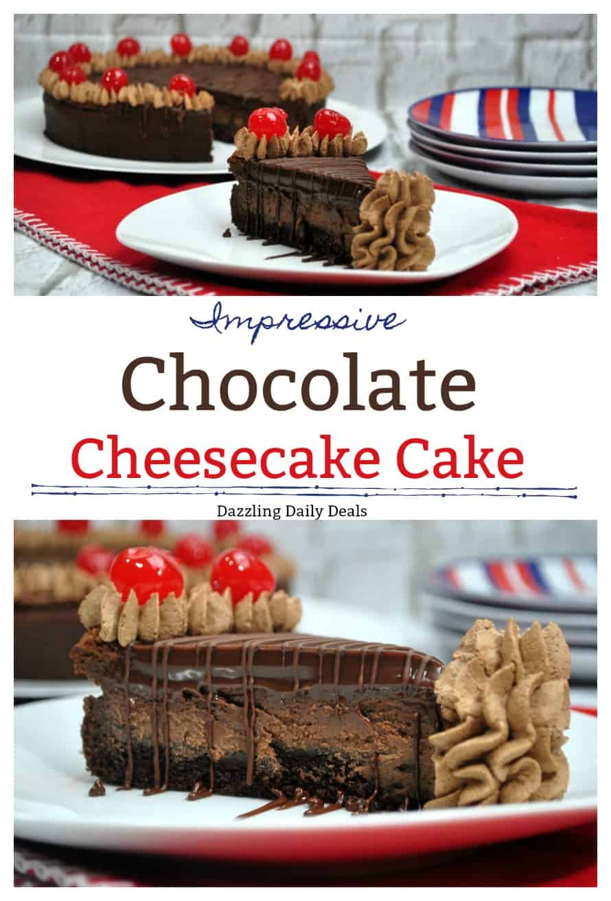 Impressive Chocolate Cheesecake