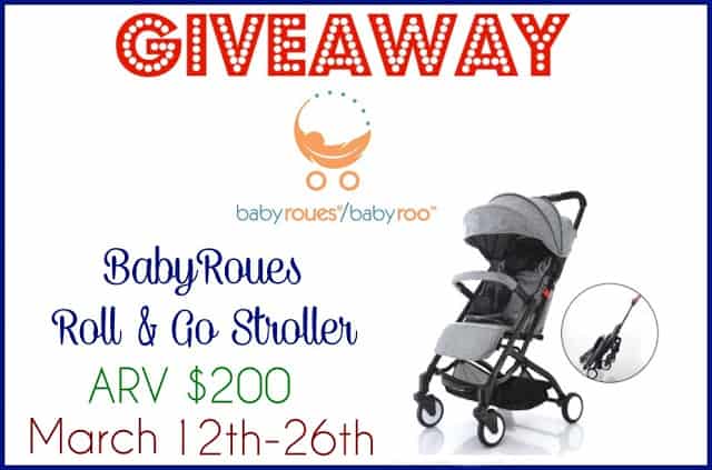 WIN a Babyroues Roll and Go Stroller #Giveaway