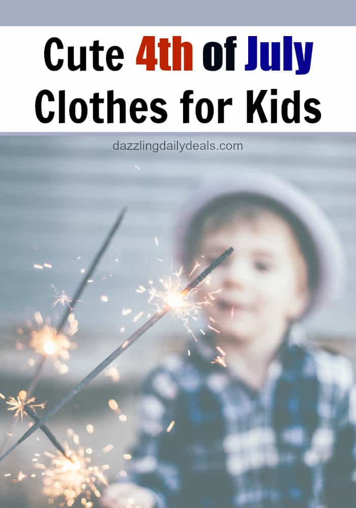 HUGE List Of Patriotic 4th of July Clothes for Kids