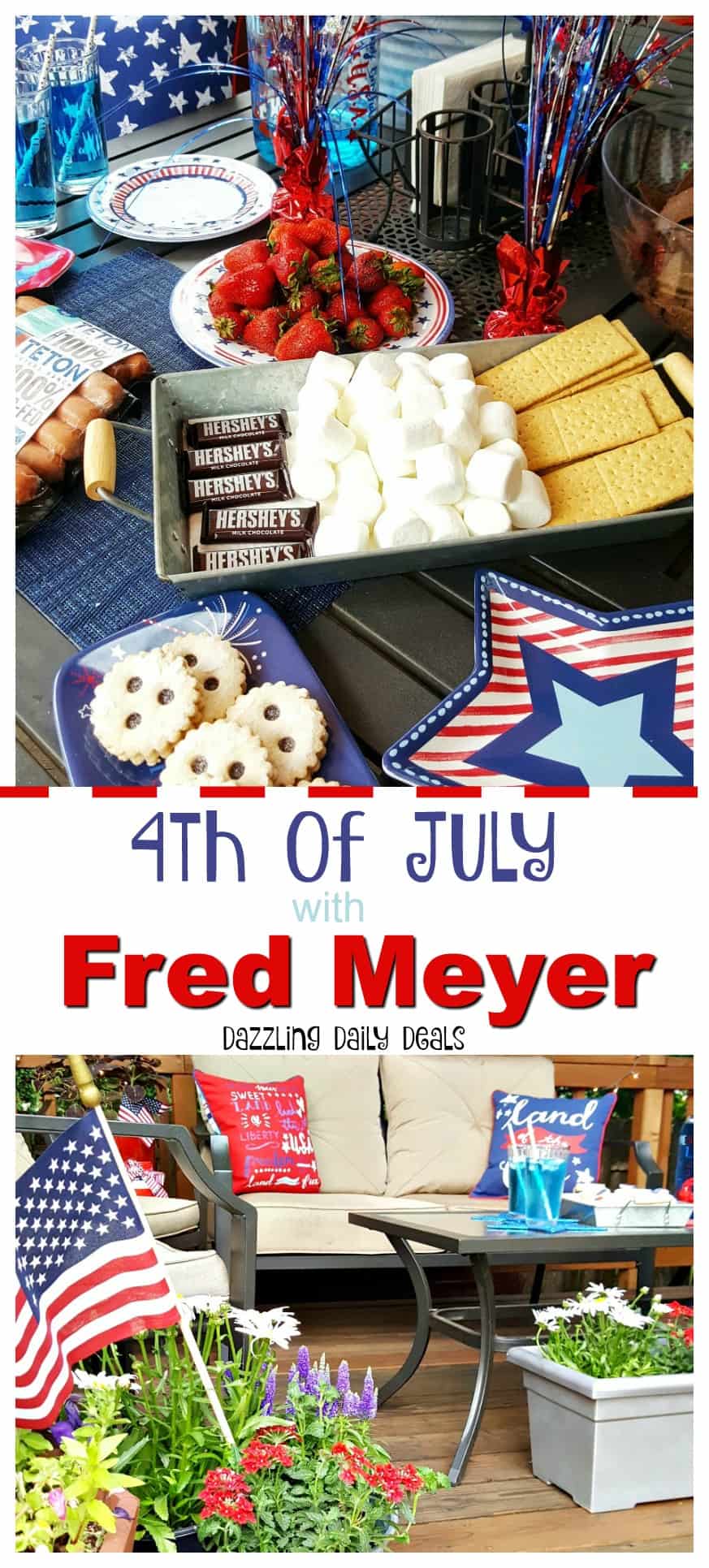 Get Everything You Need To Be Summer Party Ready At Fred Meyer #RedWhiteandBBQ #4thOfJuly #KrogerStores #FredMeyer