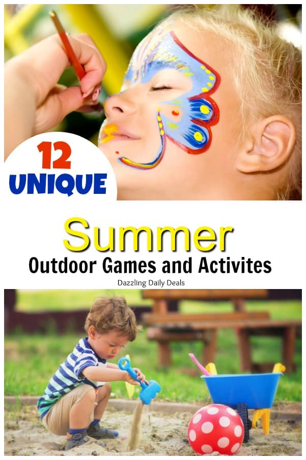 12 BEST Summer Outdoor Games and Activities
