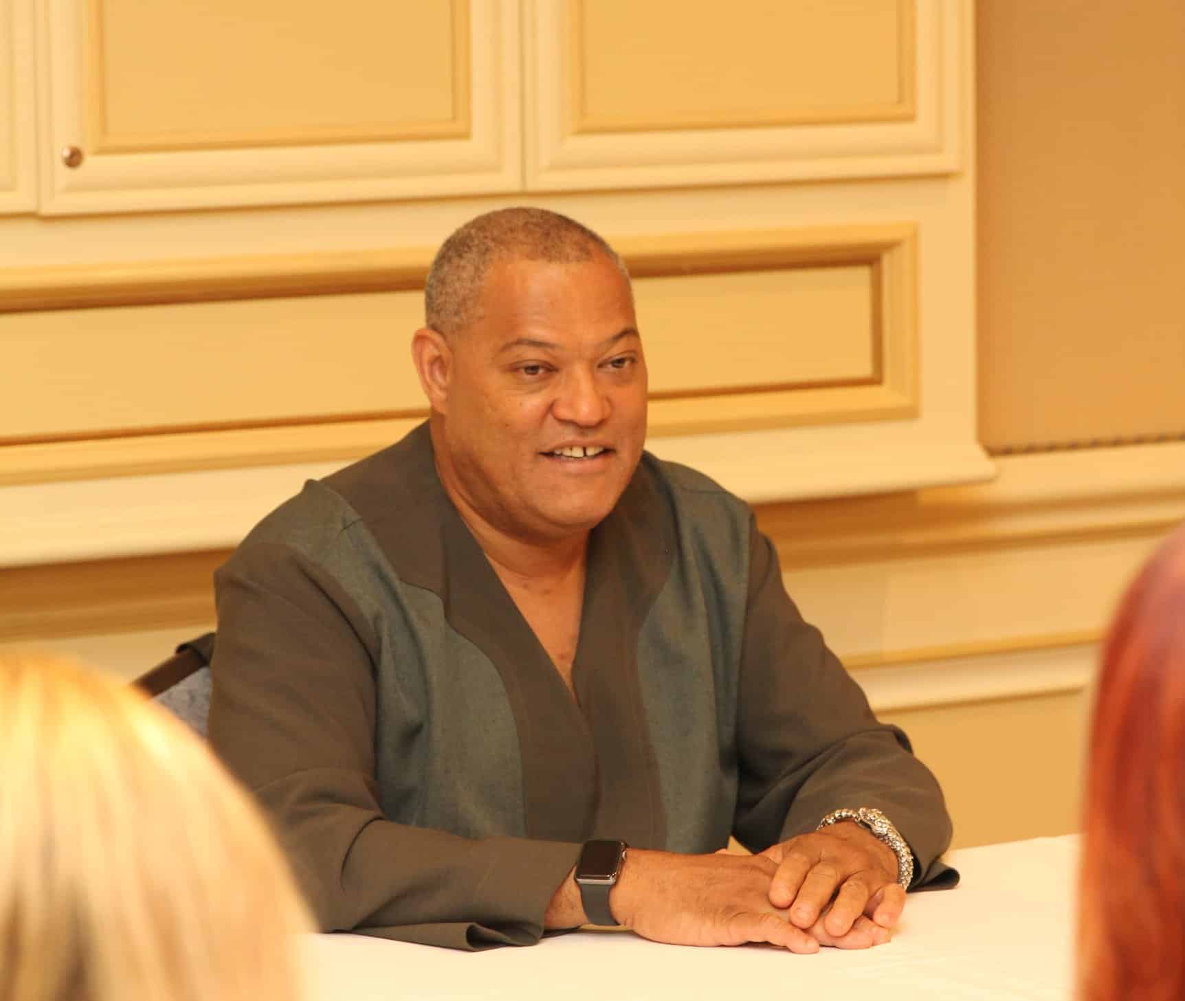 Laurence Fishburne Shares With Us His Reaction To Ant-Man and The Wasp #Antmanandthewaspevent Laurence Fishburne Shares With Us His Reaction To Ant-Man and The Wasp #Antmanandthewaspevent