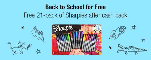 FREE Sharpies PLUS Money-Maker – #BackToSchool