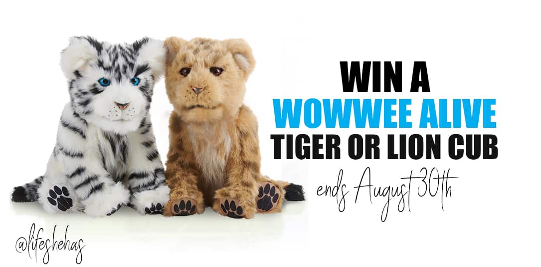 Enter To WIN A Wowwee Alive Tiger Cub #Giveaway
