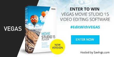 **GIVEAWAY** VEGAS Movie Studio software #EditWithVEGAS