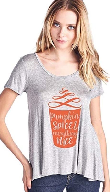 12 Must Have Pumpkin Spice T-Shirts To Have In Your Closet 12 Must Have Pumpkin Spice T-Shirts To Have In Your Closet