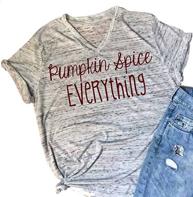 12 Must Have Pumpkin Spice T-Shirts To Have In Your Closet 12 Must Have Pumpkin Spice T-Shirts To Have In Your Closet