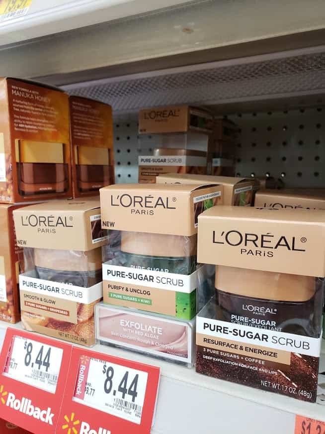 L’Oreal Pure-Sugar Scrubs On ROLLBACK at Walmart + You Could WIN 0 #ad #WalmartBeauty #LorealParis #SugarScrubIt #IC L’Oreal Pure-Sugar Scrubs On ROLLBACK at Walmart + You Could WIN 0 #ad #WalmartBeauty #LorealParis #SugarScrubIt #IC