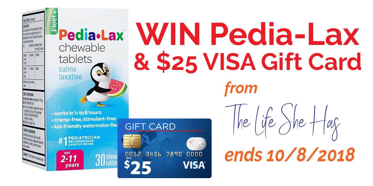Pedia-Lax + $25 VISA Gift Card #GIVEAWAY