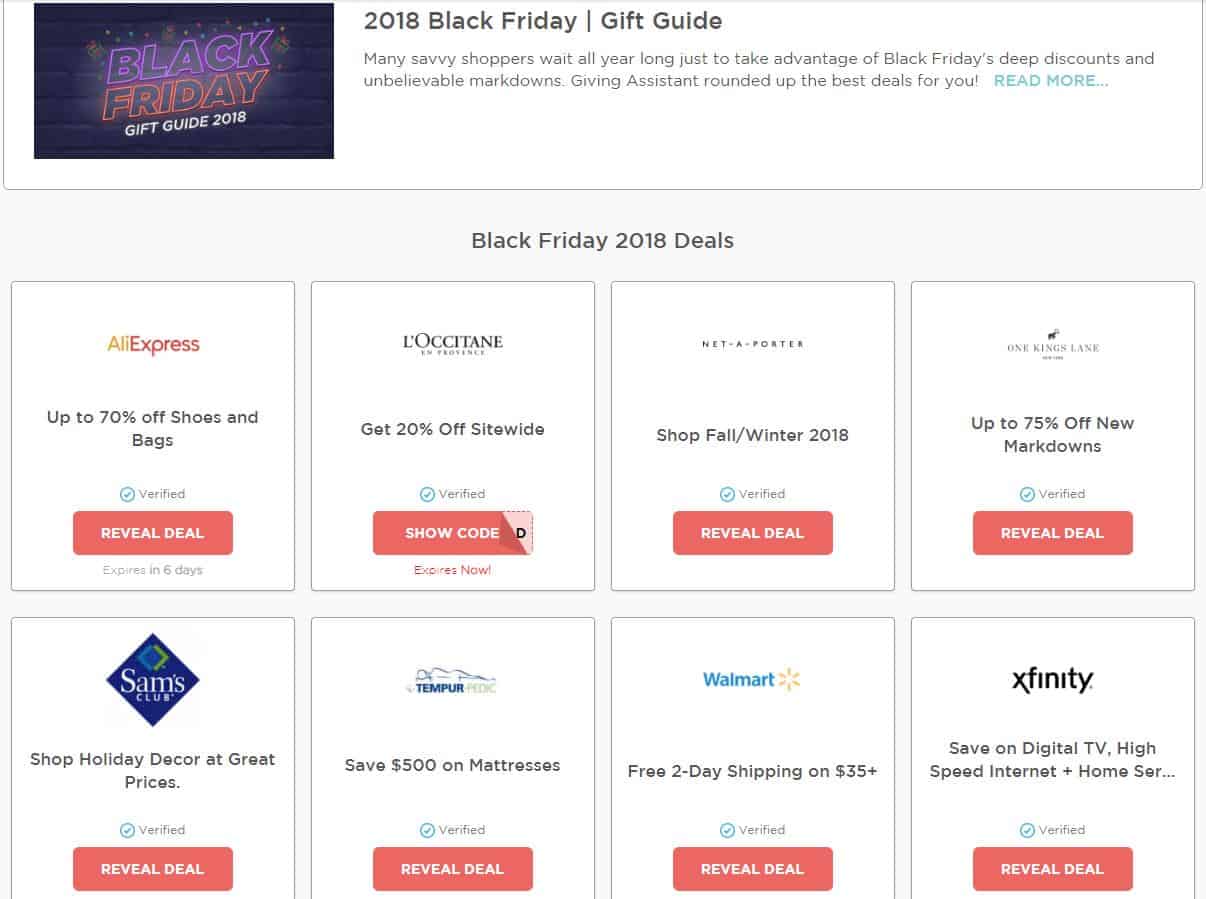 Save Everyday On All Your Holiday Purchases With Giving Assistant Save Everyday On All Your Holiday Purchases With Giving Assistant