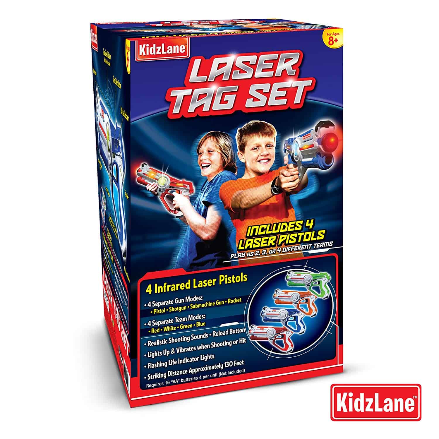 Kidzlane Laser Tag Kit – This Gift That Gets The Kids Outside! #ad #kidzlane #kidzbeingkidz #nesstoy