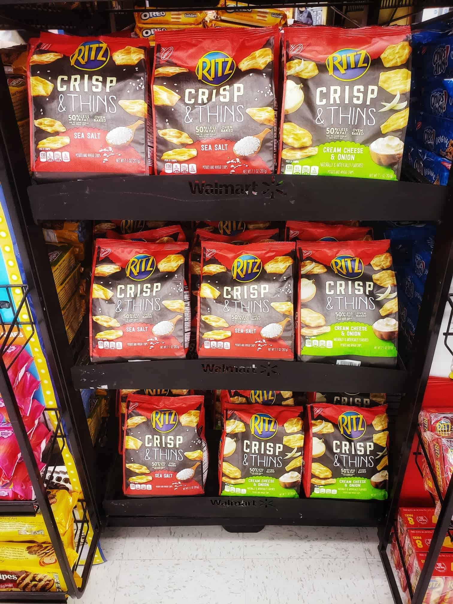 HOT Game Day SAVING on RITZ Crisp & Thins at Walmart – PLUS Enter to WIN a Walmart Gift Card #ad #RITZBlitz #IC RITZ Crisp & Thins at walmart