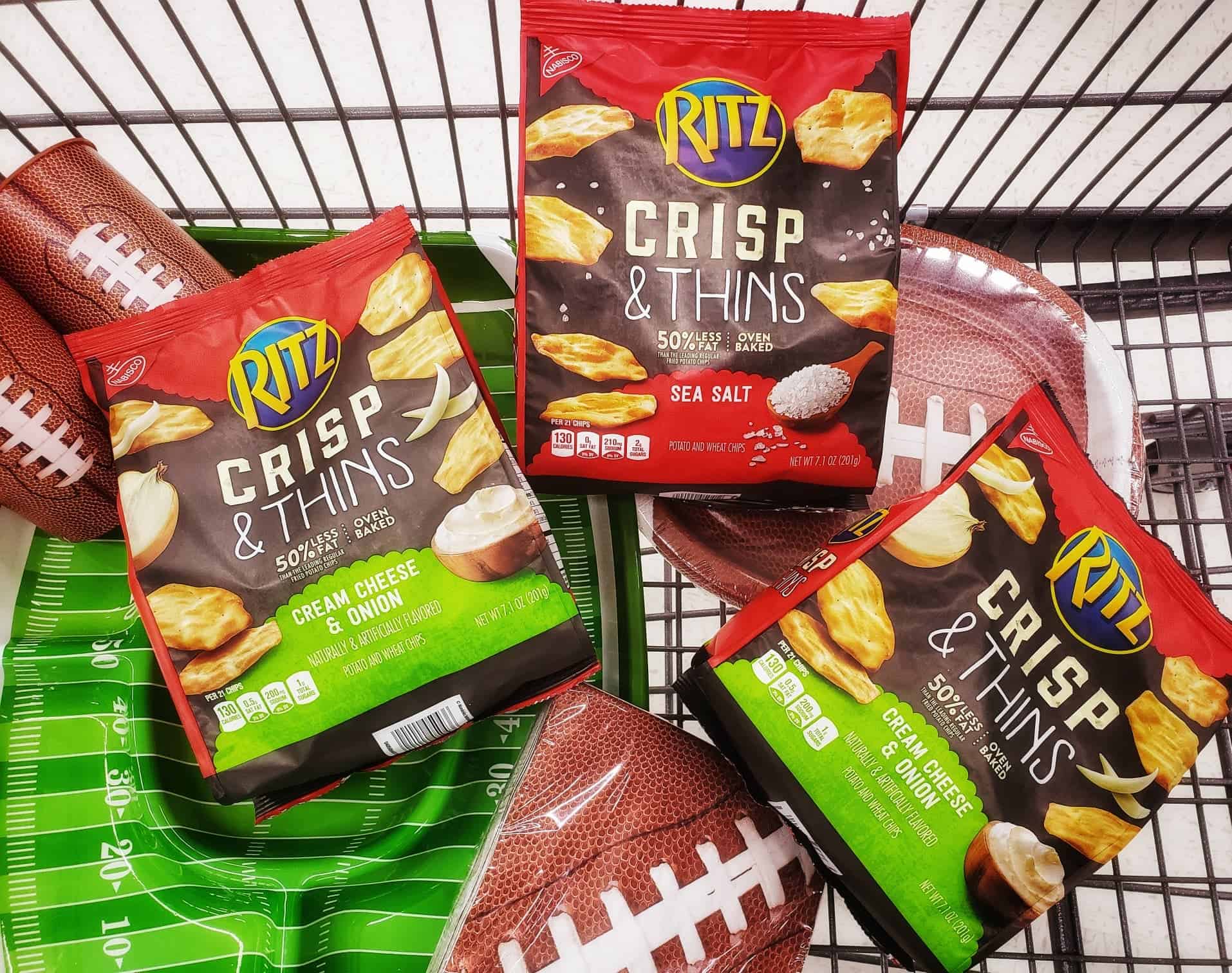 HOT Game Day SAVING on RITZ Crisp & Thins at Walmart – PLUS Enter to WIN a Walmart Gift Card #ad #RITZBlitz #IC