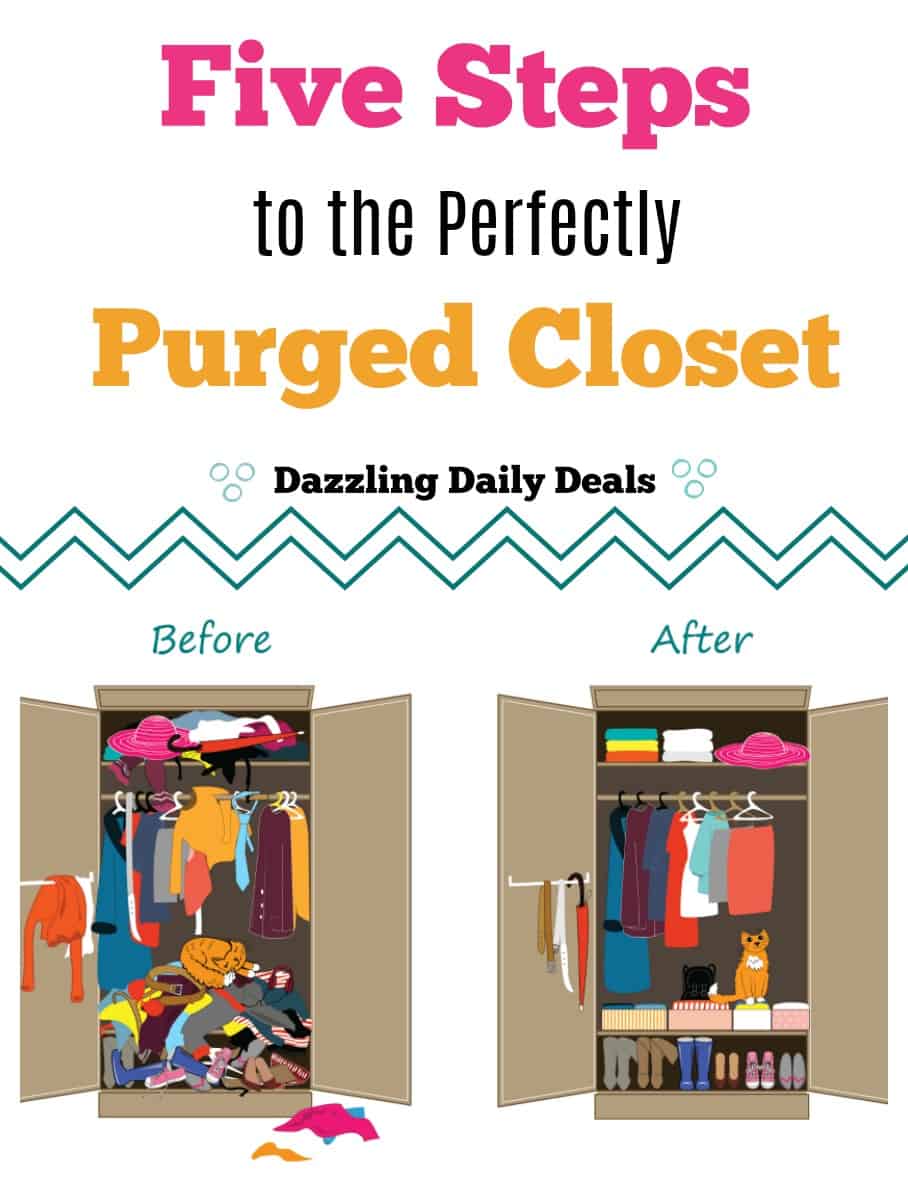 Five Steps to the Perfectly Purged Closet Five Steps to the Perfectly Purged Closet