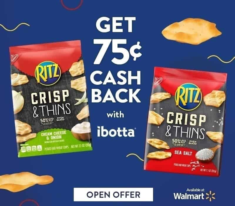 HOT Game Day SAVING on RITZ Crisp & Thins at Walmart – PLUS Enter to WIN a Walmart Gift Card #ad #RITZBlitz #IC RITZ Crisp & Thins coupon