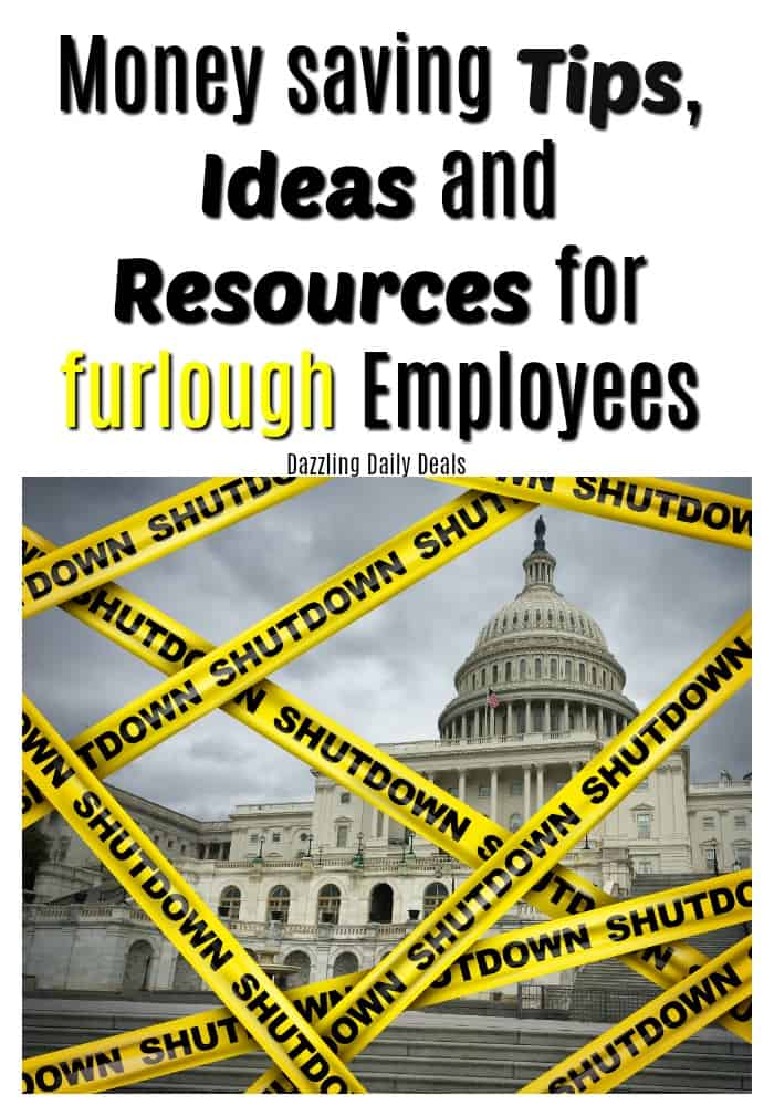 Money saving tips, ideas and resources for furlough Employees