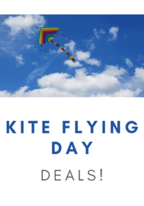 It’s Kite Flying Day! Celebrate With These Great Kite Deals! It’s Kite Flying Day! Celebrate With These Great Kite Deals!