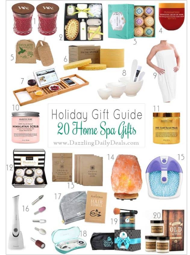 20 Home Spa Gift Ideas
