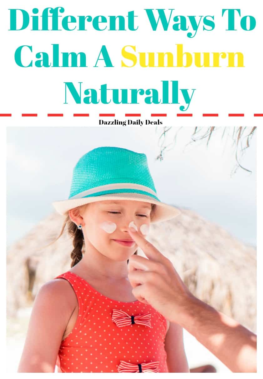 6 Different Ways To Calm A Sunburn Naturally