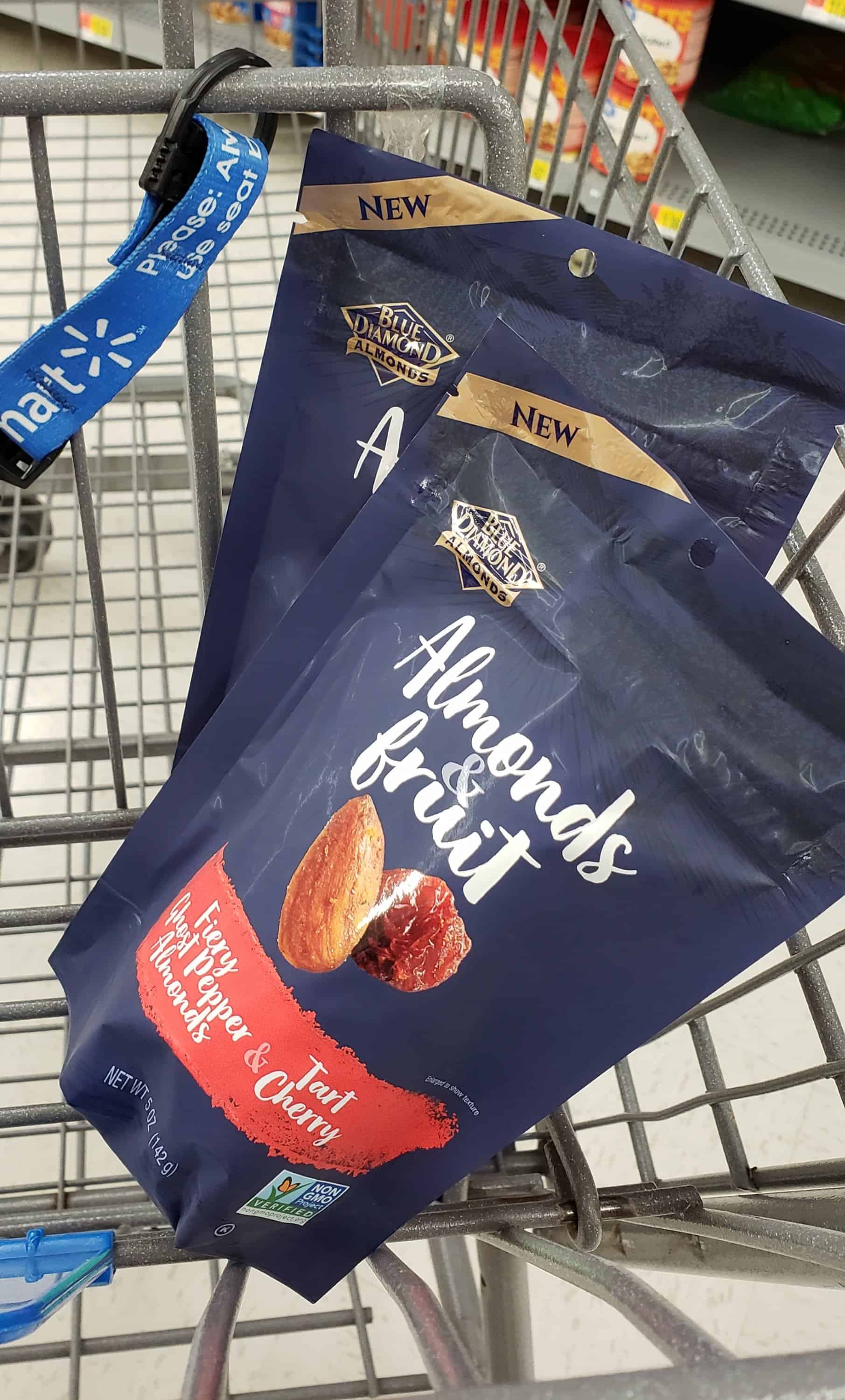 Blue Diamond Sea Salt & Whole Blueberry and Fiery Ghost Pepper & Tart Cherry at Walmart- With Ibotta Savings #ad Blue Diamond Sea Salt & Whole Blueberry and Fiery Ghost Pepper & Tart Cherry at Walmart- With Ibotta Savings #ad