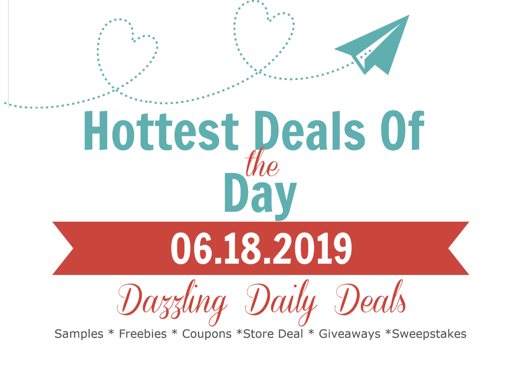 Over 100 Of The Hottest deals of the day – Including a FREE Doritos Locos Taco at Taco Bell – TODAY