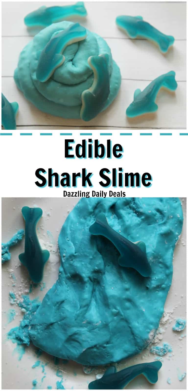 Easy Edible Shark Slime Recipe