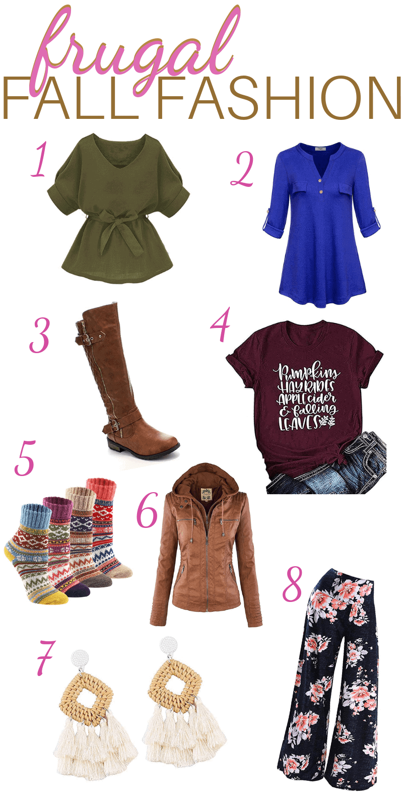 Frugal Fall Fashion Trends For 2019