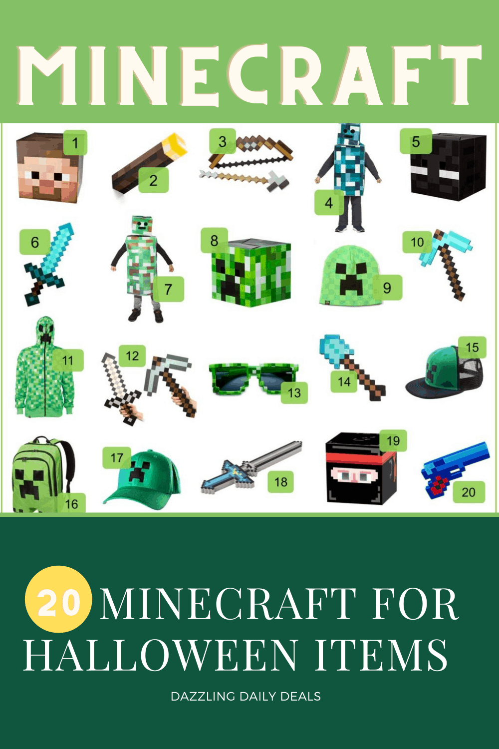 MineCraft – Toys, Treats and Costumes For Halloween MineCraft – Toys, Treats and Costumes For Halloween