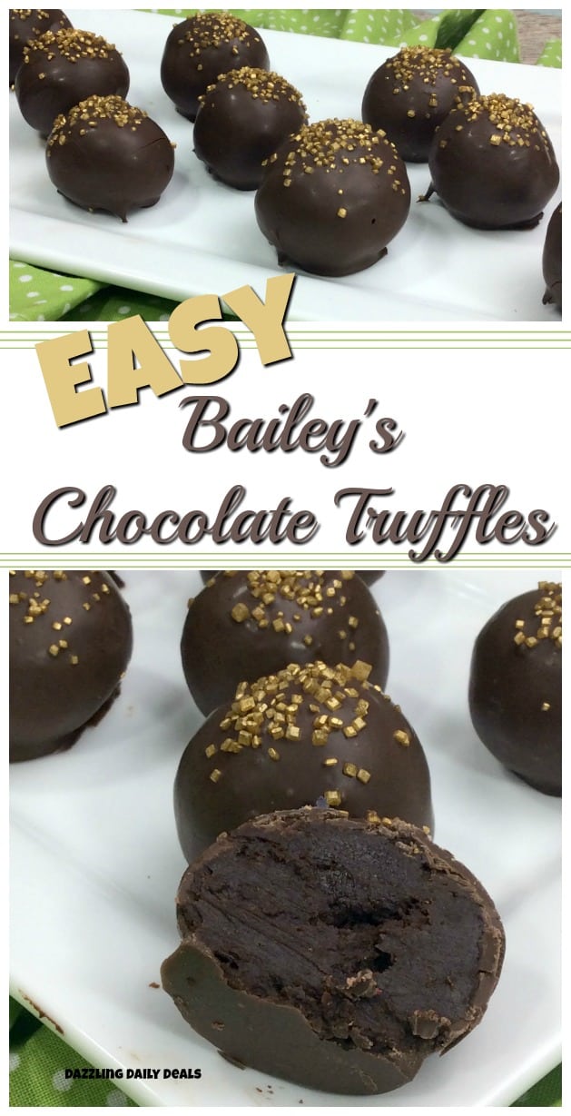 Bailey’s Chocolate Truffles