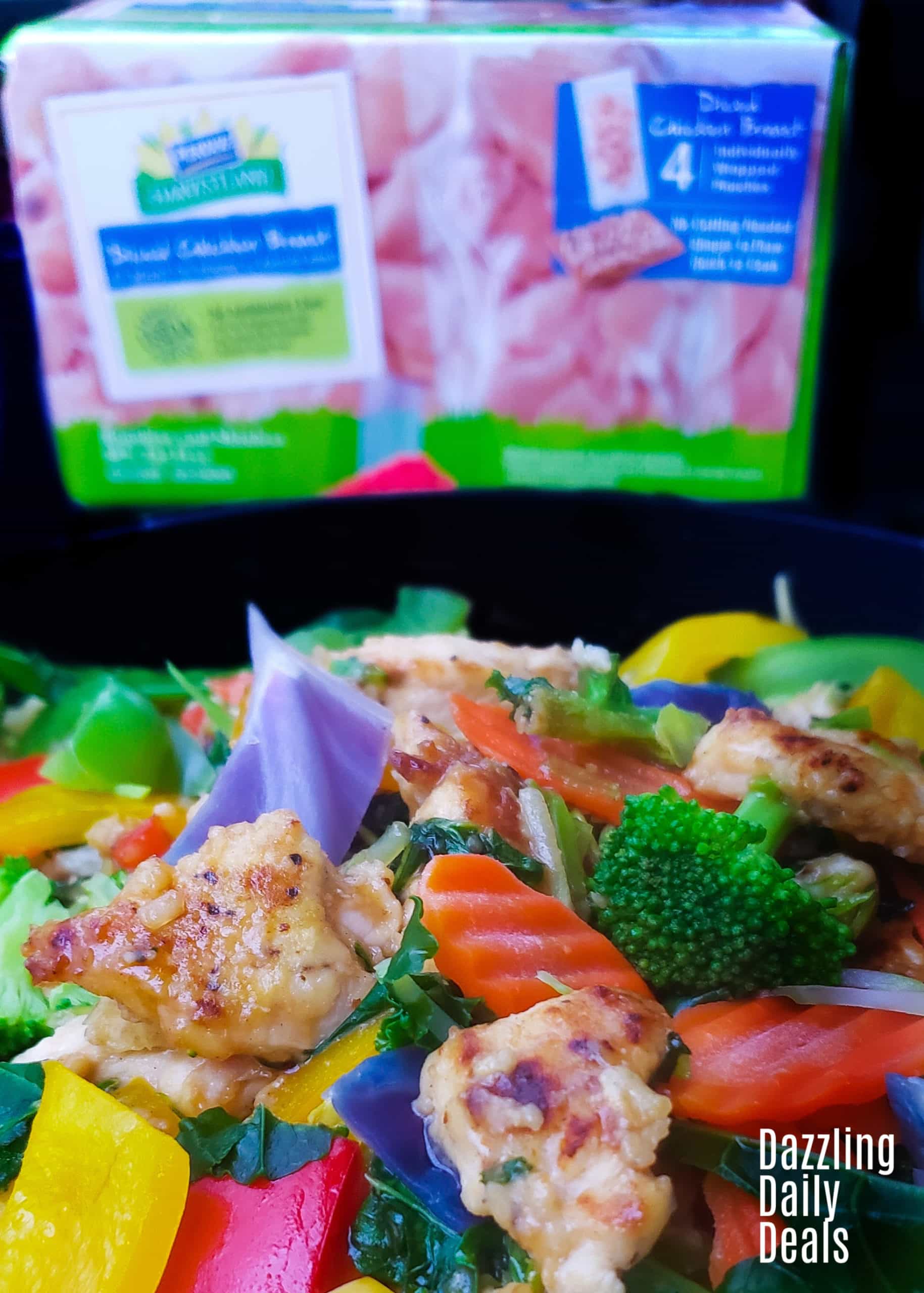 Wasabi Chicken Stir Fry With Perdue Farms Chicken wasabi Chicken Stir Fry