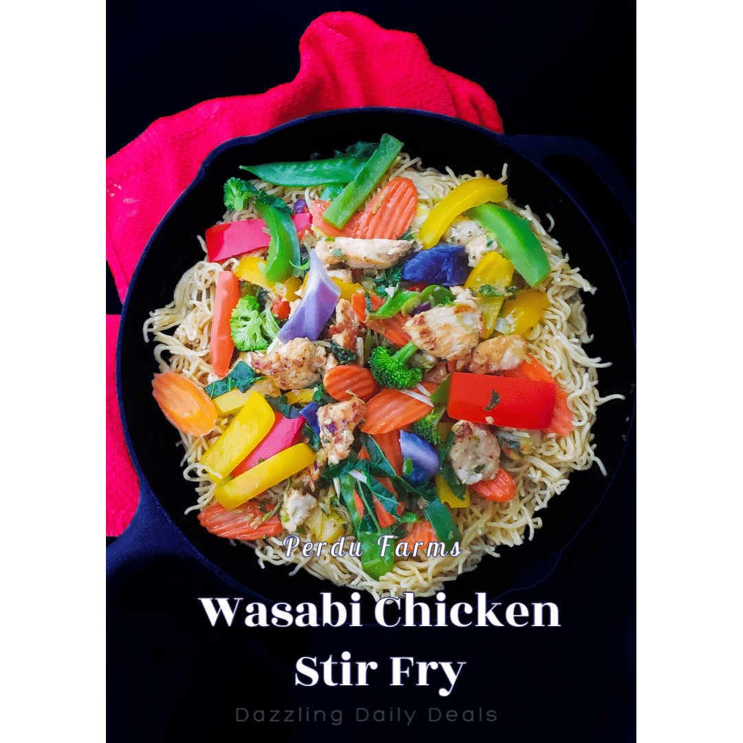 Wasabi Chicken Stir Fry With Perdue Farms Chicken