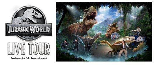 Dinosaurs Tour – Jurassic World Live Tour