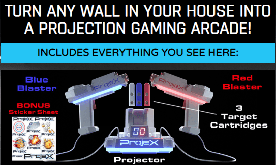 Bring Your Vacation To Your House With A ProjeX Projecting Game Arcade Bring Your Vacation To Your House With A ProjeX Projecting Game Arcade