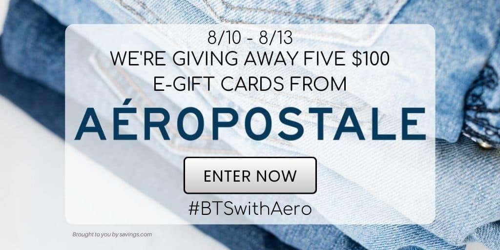 Back to School Savings With Areopostal + $100 Giveaway #BTSwithAero #ad