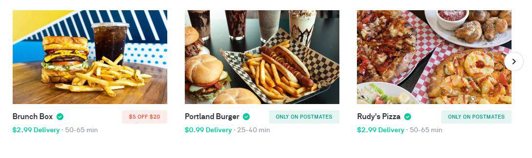 Postmates promo Postmates promo
