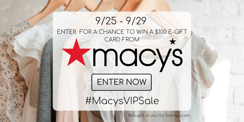 Macy's Giveaway