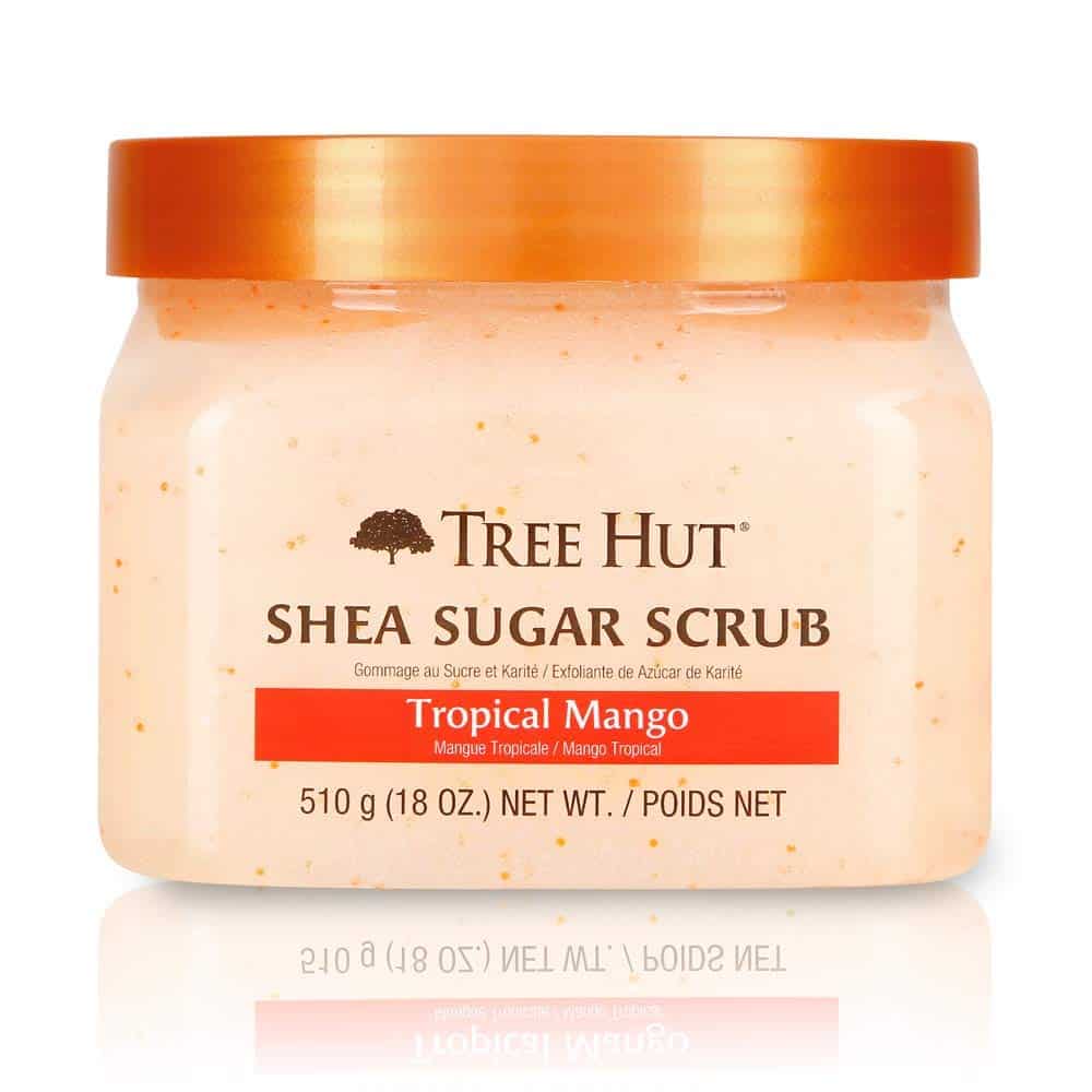 Tree Hut Shea Sugar Scrub Tropical Mango, 18oz Tree Hut Shea Sugar Scrub Tropical Mango, 18oz