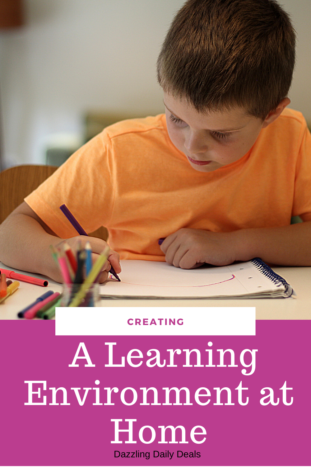 Creating a Learning Environment at Home