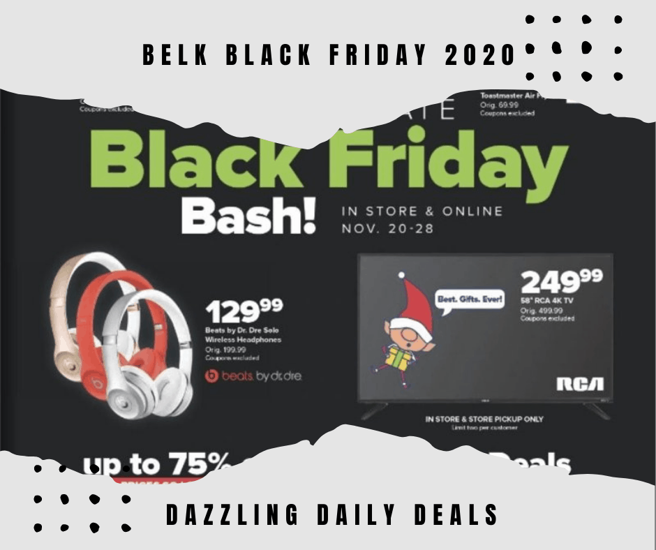 How to Score Awesome Black Friday Deals from Belk